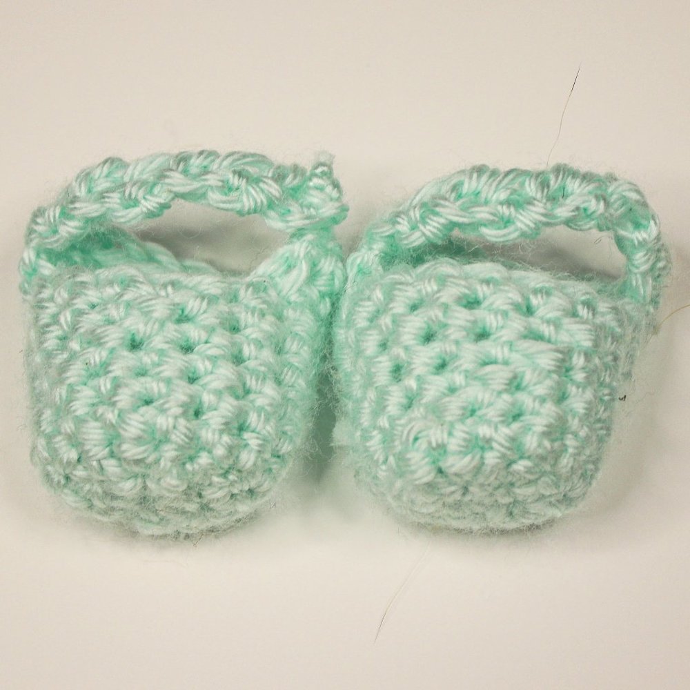 Blue Shoes For Amigurimi Dolls